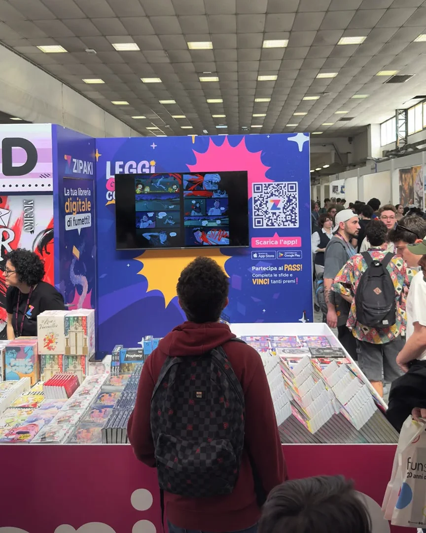 Zipaki al Comicon di Napoli