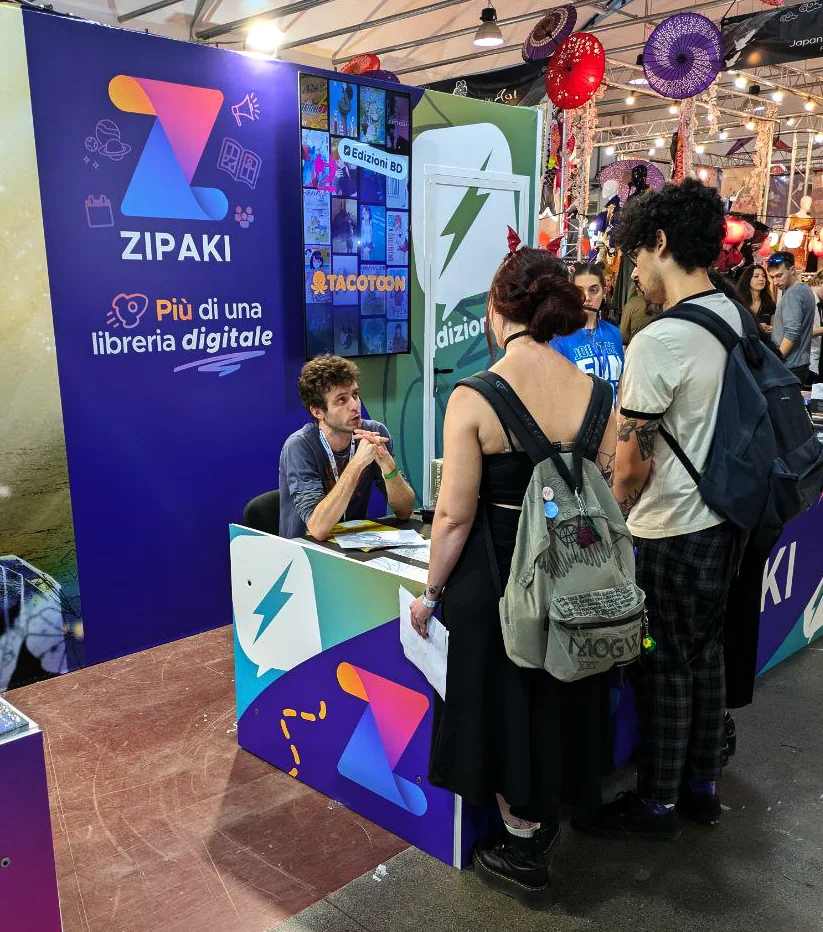 Zipaki al Lucca Comics & Games