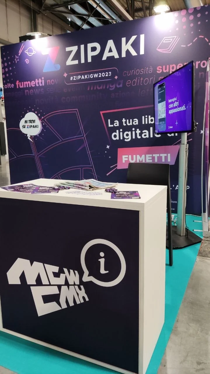 Stand Zipaki alla Milano Games Week