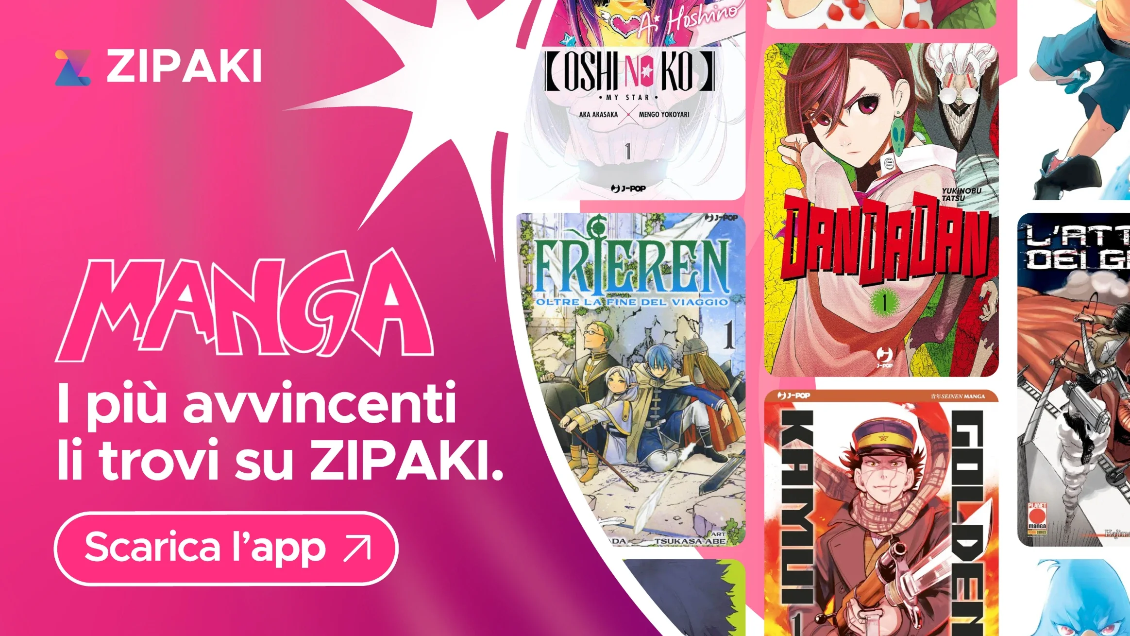 La Piattaforma per leggere Manga in italiano