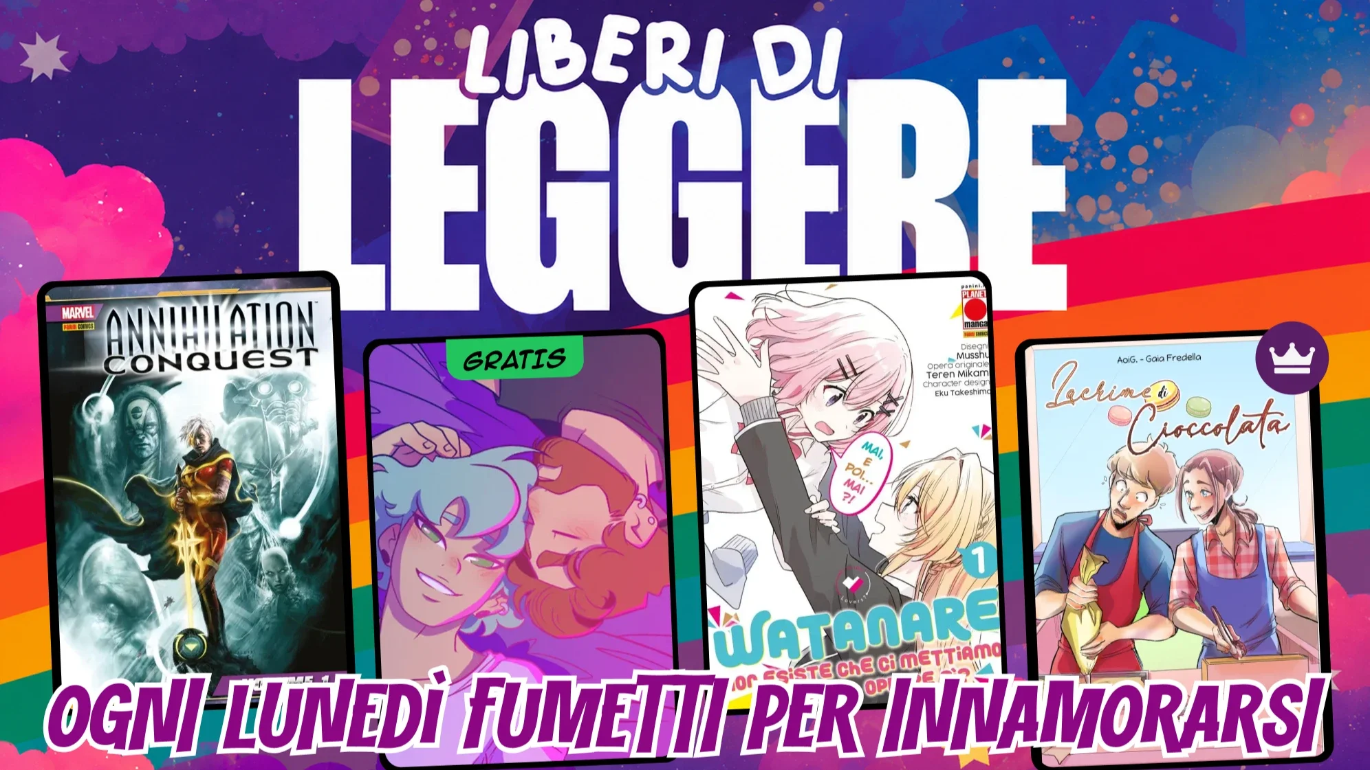 Pride Month 2026: fumetti, manga e comics da leggere online su Zipaki