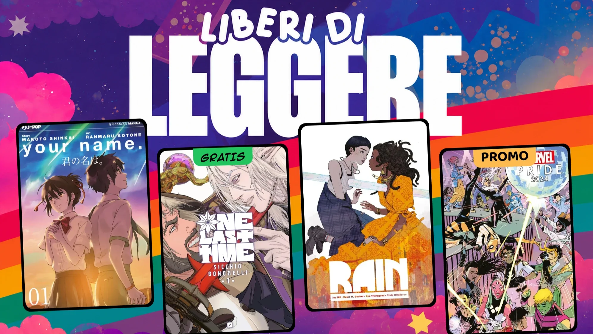 Un manga romantasy e due graphic novel da leggere almeno una volta