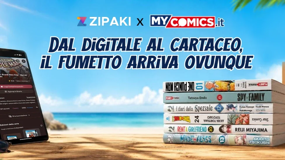 Il mercato dei fumetti e manga cresce con Zipaki e MyComics