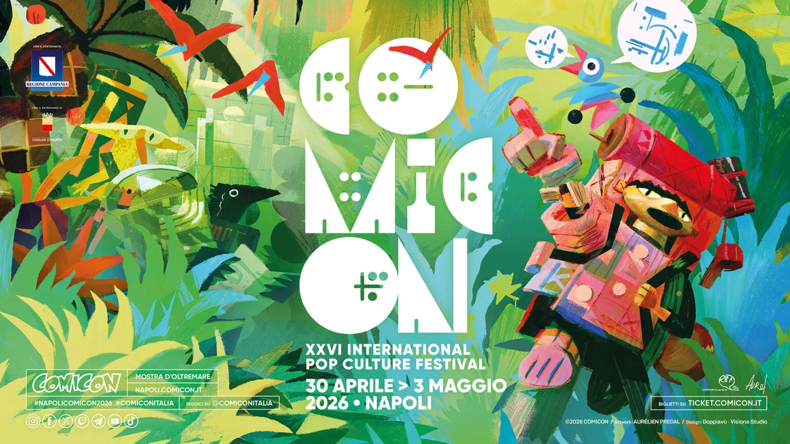 COMICON Napoli 2026, il cuore manga batte all’Asian Village