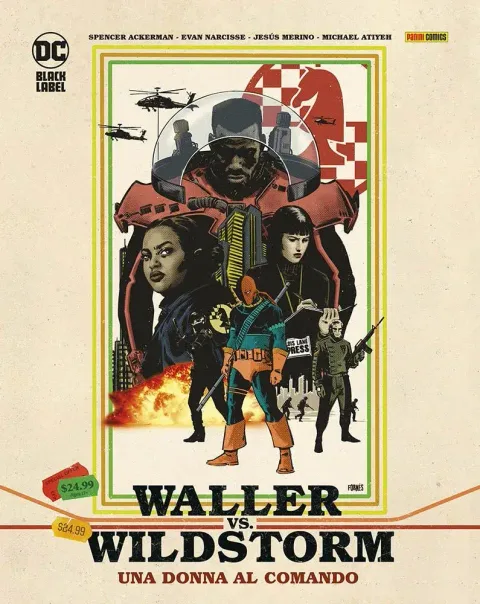 DC Black Label Complete Collection - Waller VS. Wildstorm: Una Donna al Comando