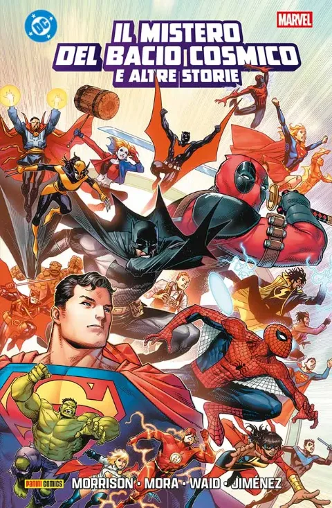 Copertina di DC / Marvel - Il Mistero del Bacio Cosmico e Altre Storie