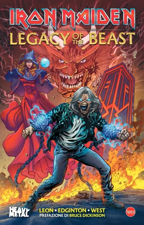 Iron Maiden: Legacy of the Beast - Heavy Metal Collana Libreria