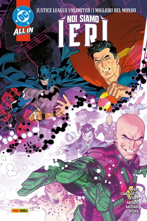Copertina di Justice League Unlimited / I Migliori del Mondo: Noi Siamo ieri - DC Rebirth Collection