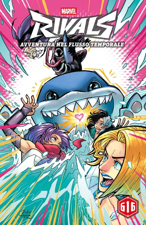 Copertina di Marvel Multiverse Role Playing Game: Marvel Rivals - Avventura Nel Flusso Temporale