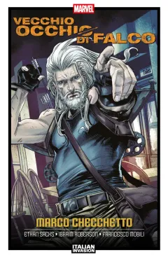 Cover Vecchio Occhio di Falco di Marco Checchetto - Marvel Italian Invasion Vol. 1 (digitale)