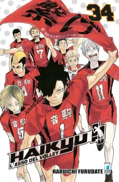 Copertina di Haikyu!! - L'asso del volley Vol. 34