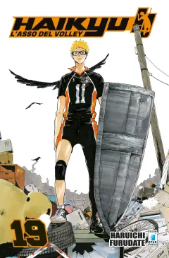 Copertina di Haikyu!! - L'asso del volley Vol. 19