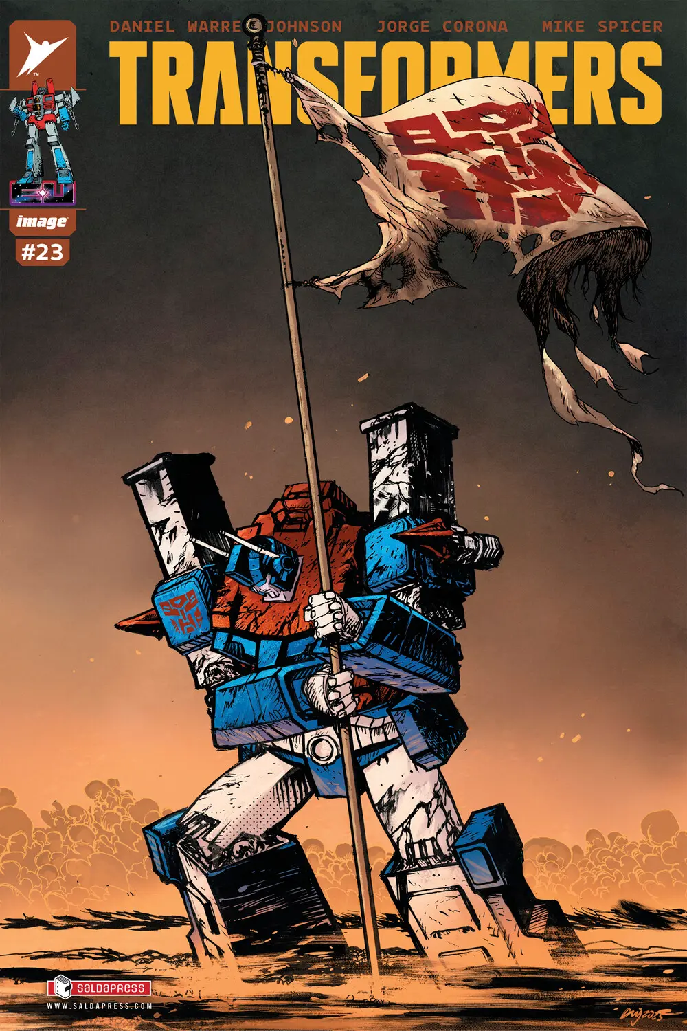 Cover Transformers (spillati) Vol. 23 (digitale)