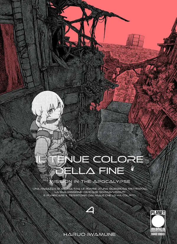 Cover Il Tenue Colore della Fine - Mission in the Apocalypse Vol. 4 (digitale)