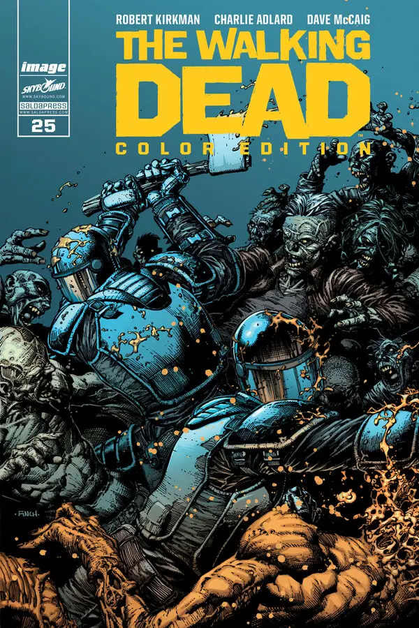 Cover The Walking Dead Color Edition Vol. 25 (digitale)