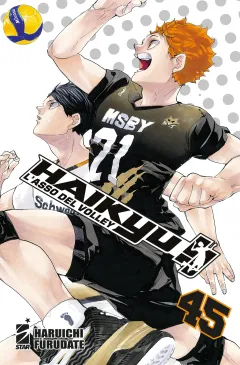 Copertina di Haikyu!! - L'asso del volley Vol. 45
