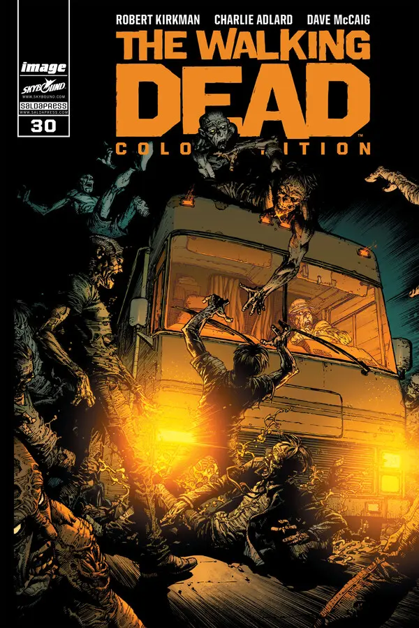 Cover The Walking Dead Color Edition Vol. 30 (digitale)