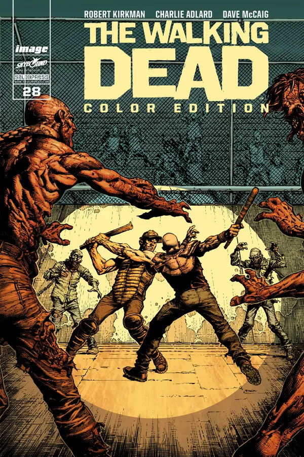 Cover The Walking Dead Color Edition Vol. 28 (digitale)