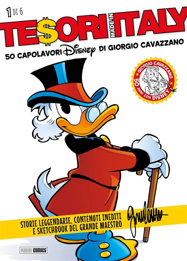 Tesori Made In Italy - 50 capolavori Disney di Giorgio Cavazzano