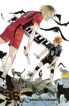 Copertina di Haikyu!! - L'asso del volley Vol. 36