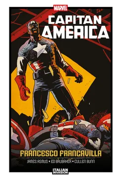 Cover Capitan America di Francesco Francavilla - Marvel Italian Invasion Vol. 1 (digitale)
