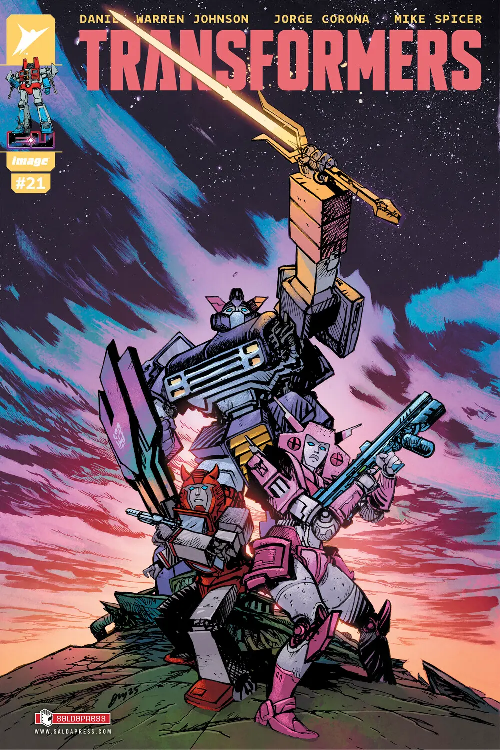 Cover Transformers (spillati) Vol. 21 (digitale)